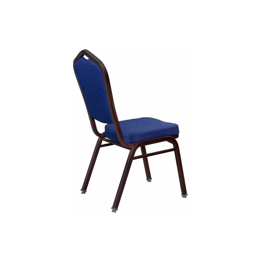 Stackable metal dining chair