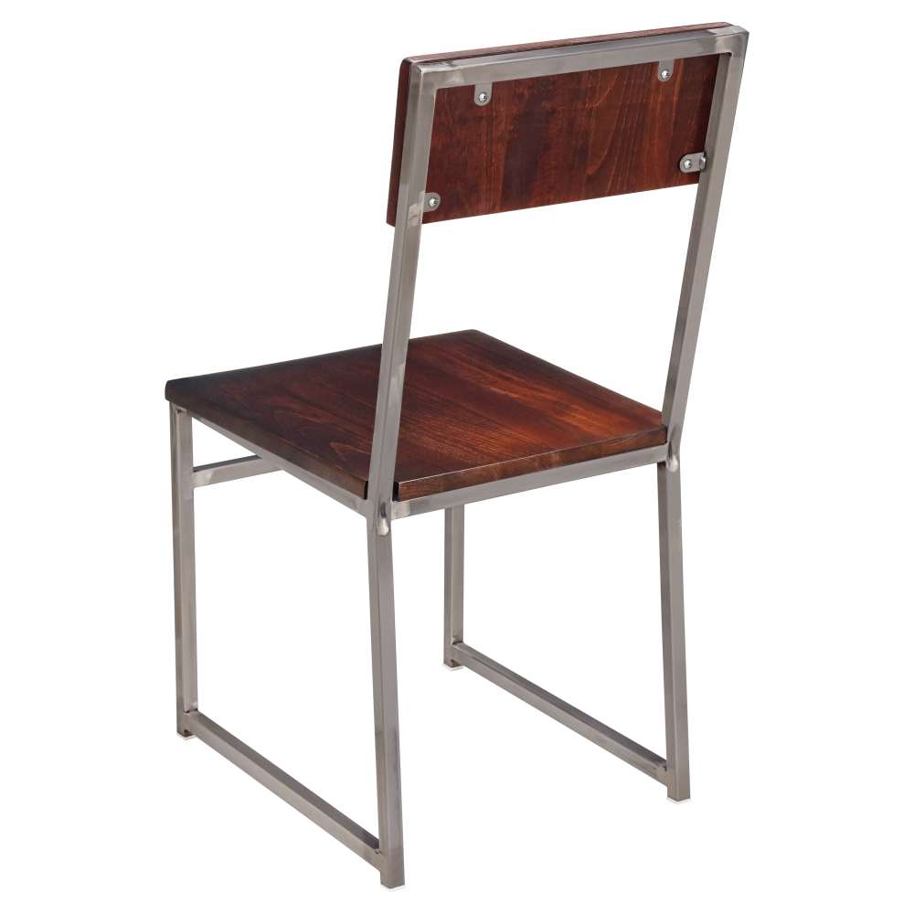 Metal dining chair