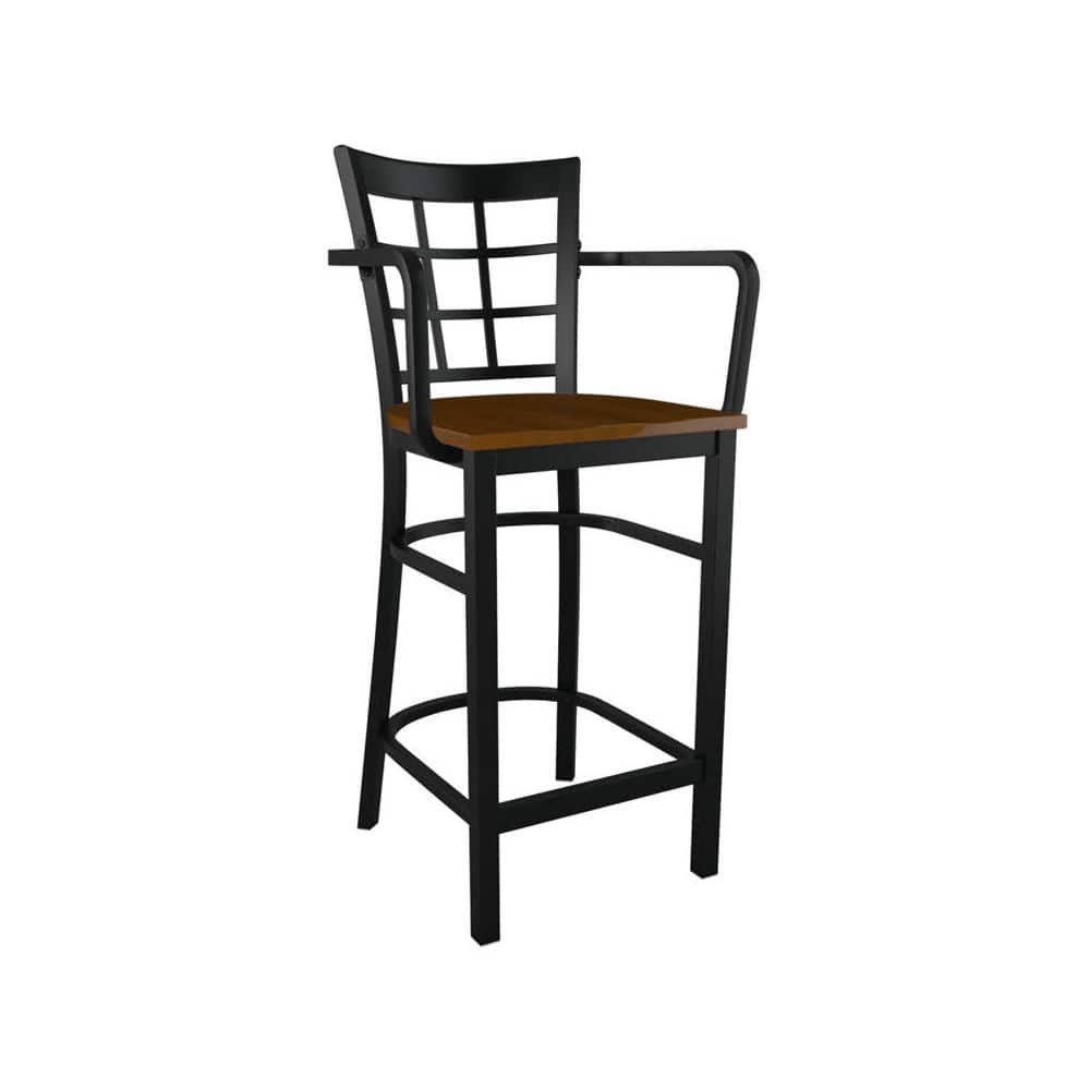 Metal bar stool