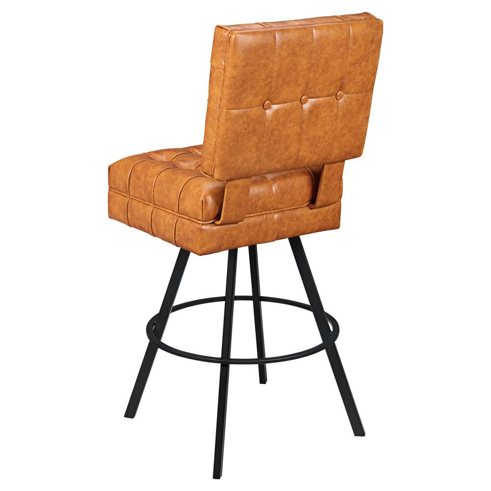 Tufted bar stool
