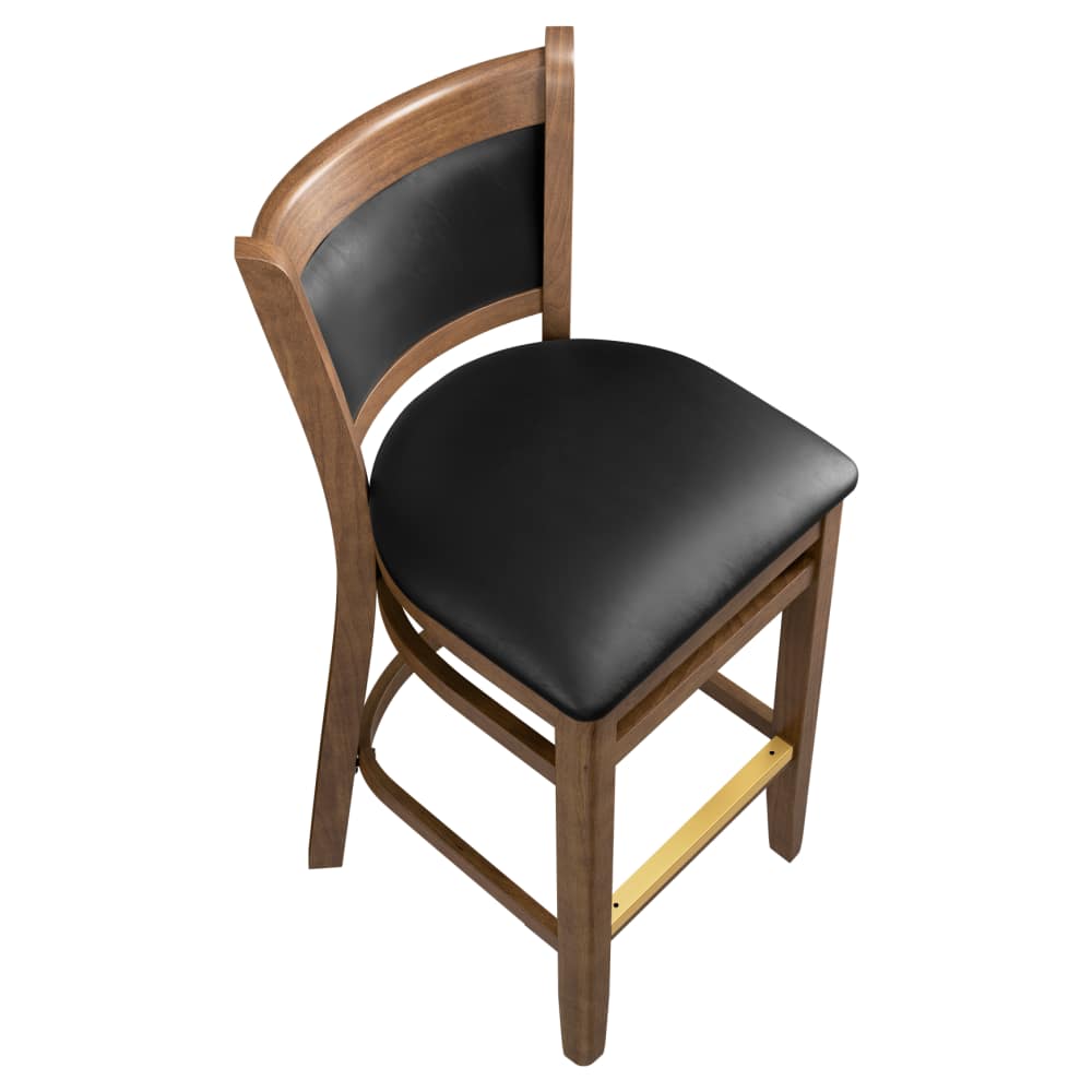 Wood bar stool