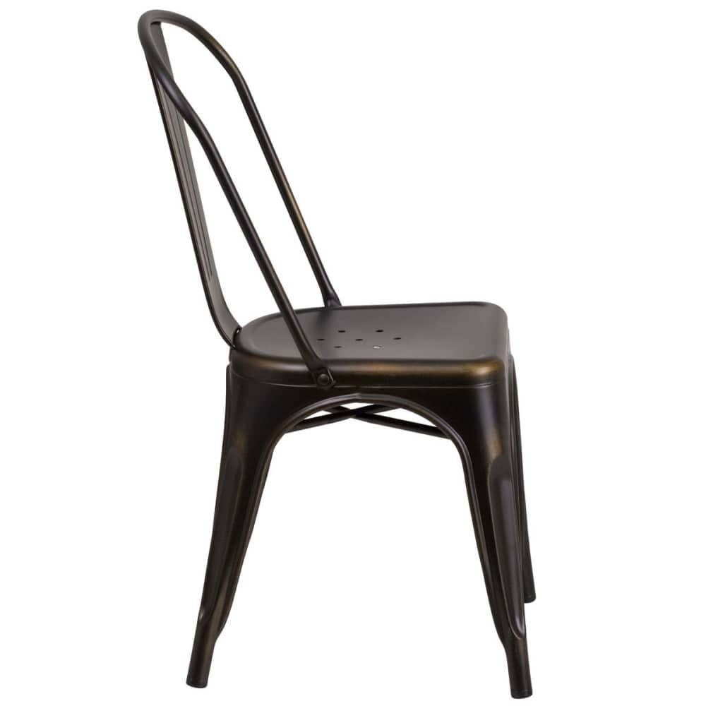 Metal dining chair