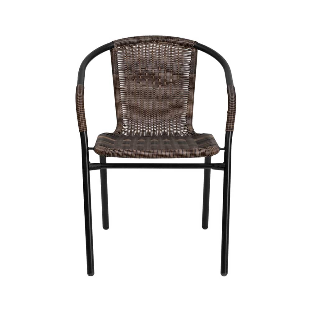 Woven patio furniture