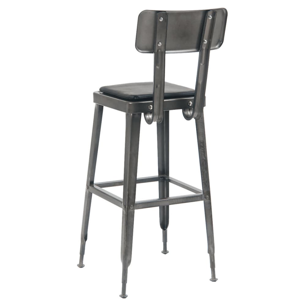 Metal bar stool