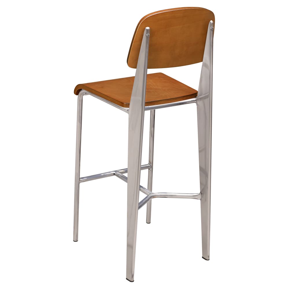 Wood bar stool