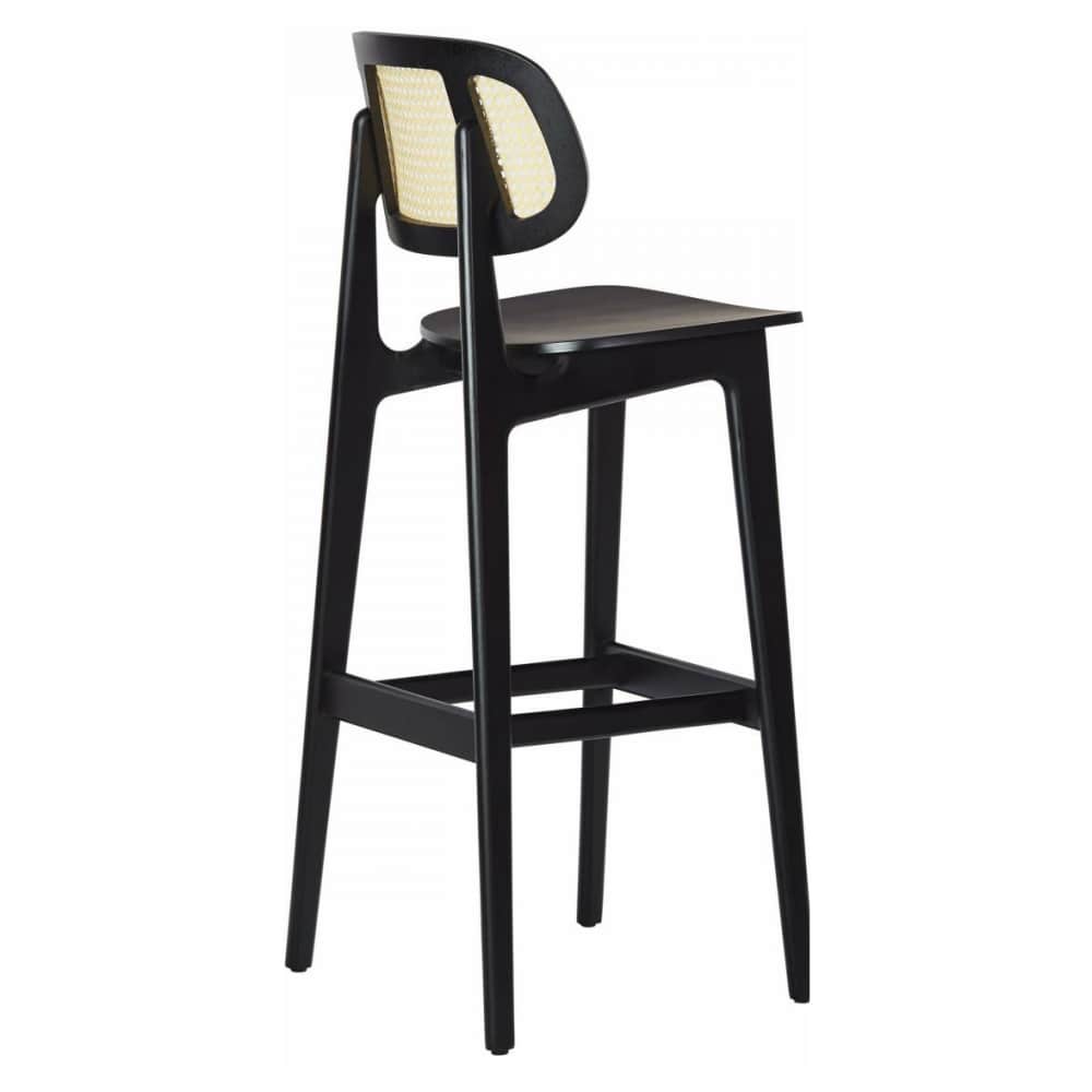 Wood bar stool