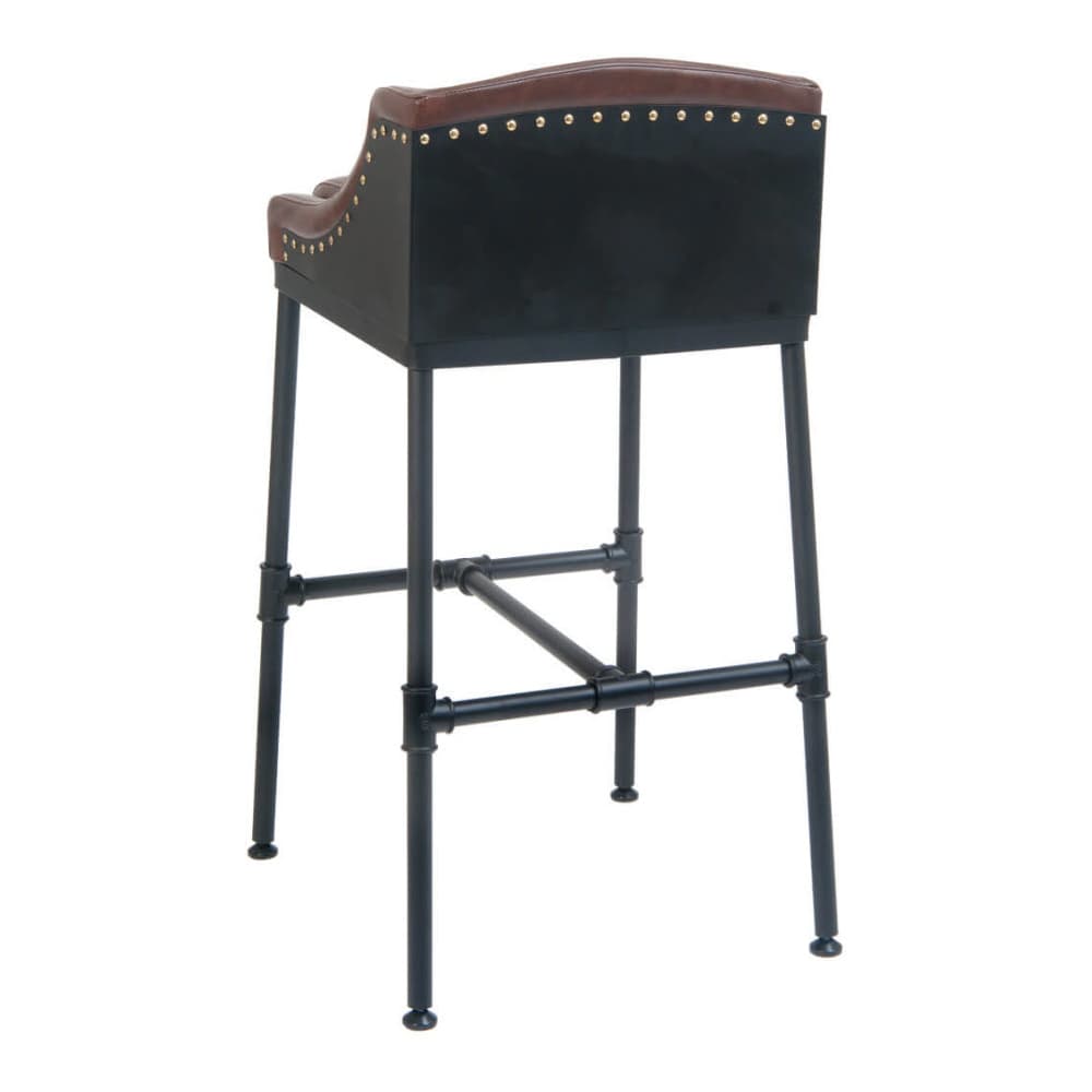 Metal bar stool