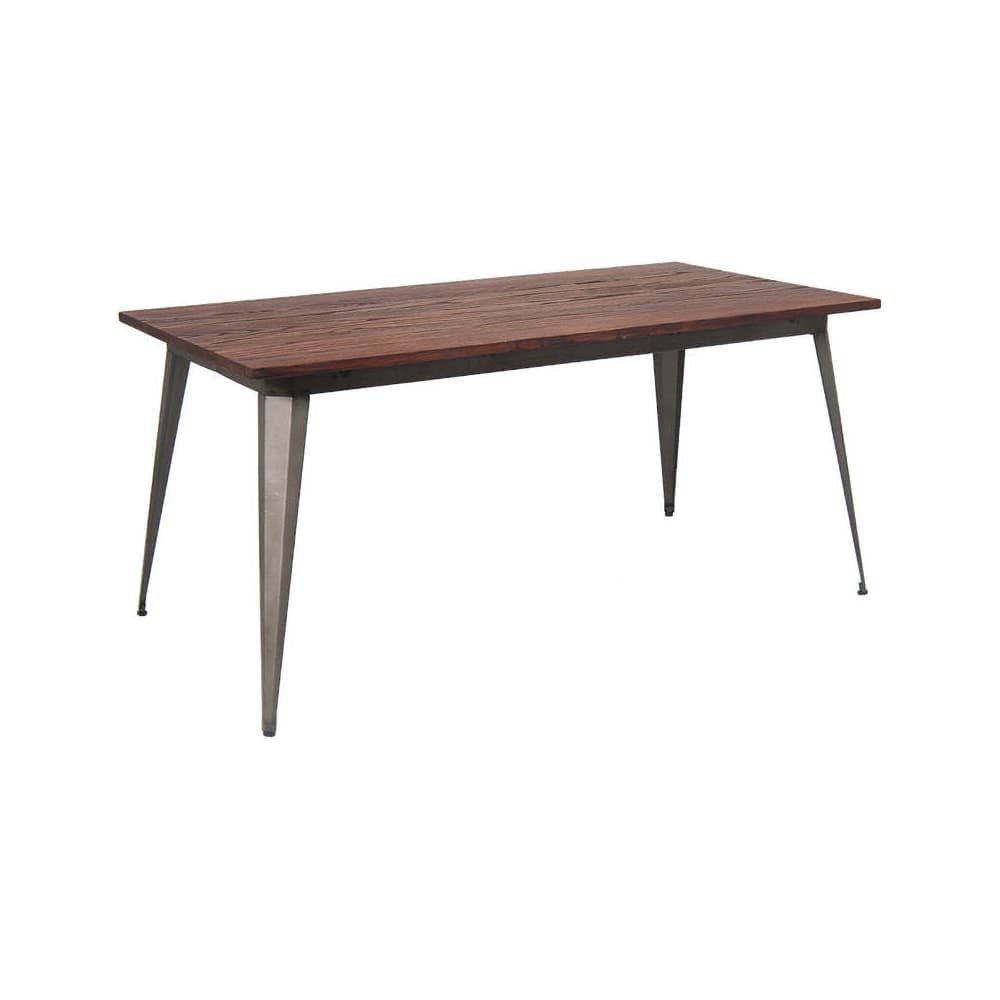Wood dining table