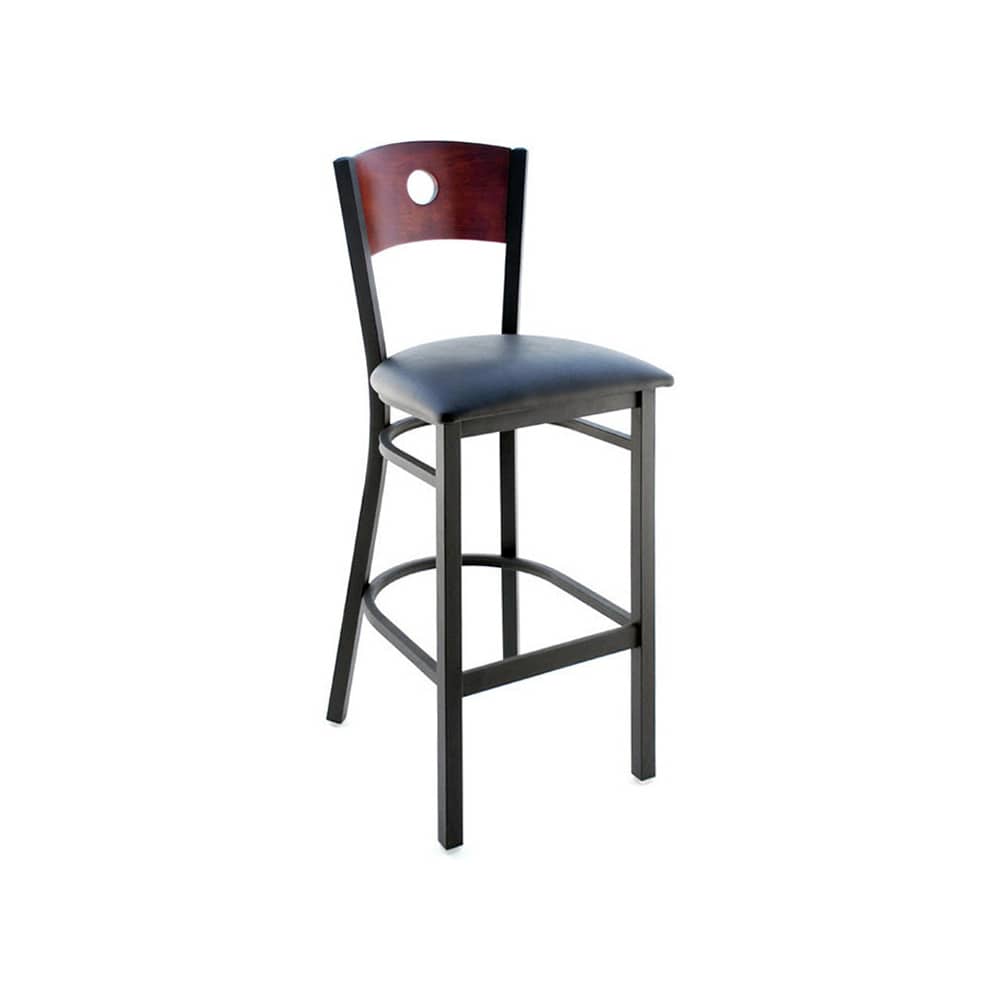Metal bar stool