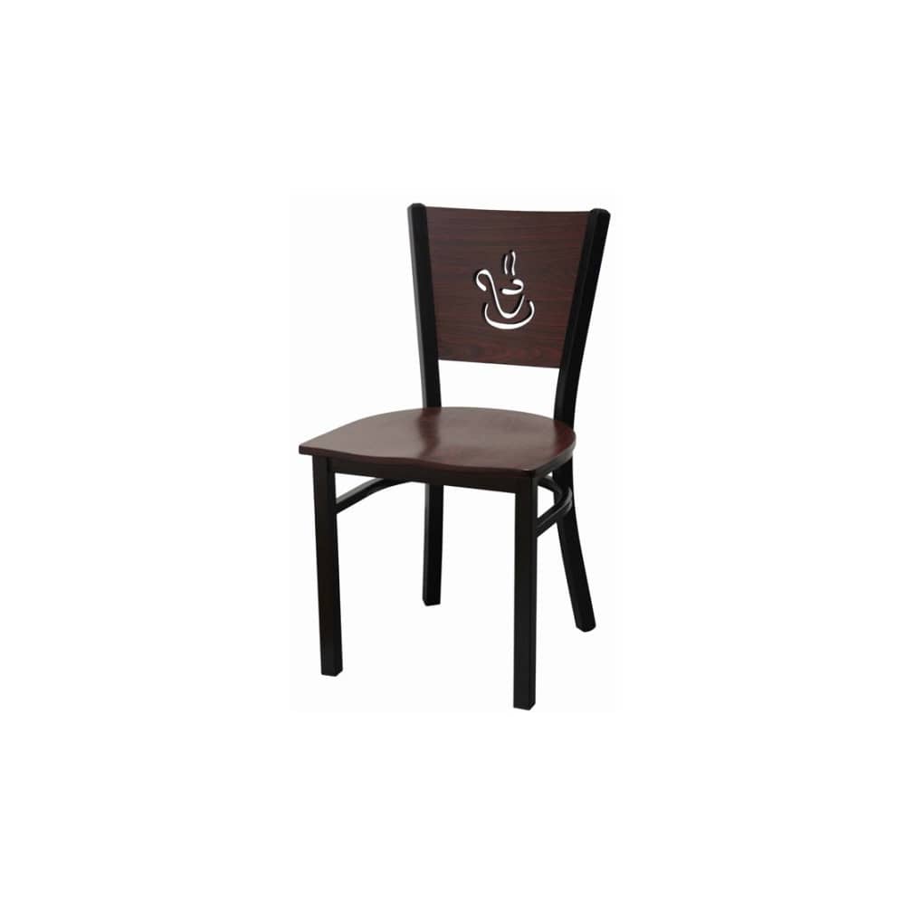 Metal dining chair