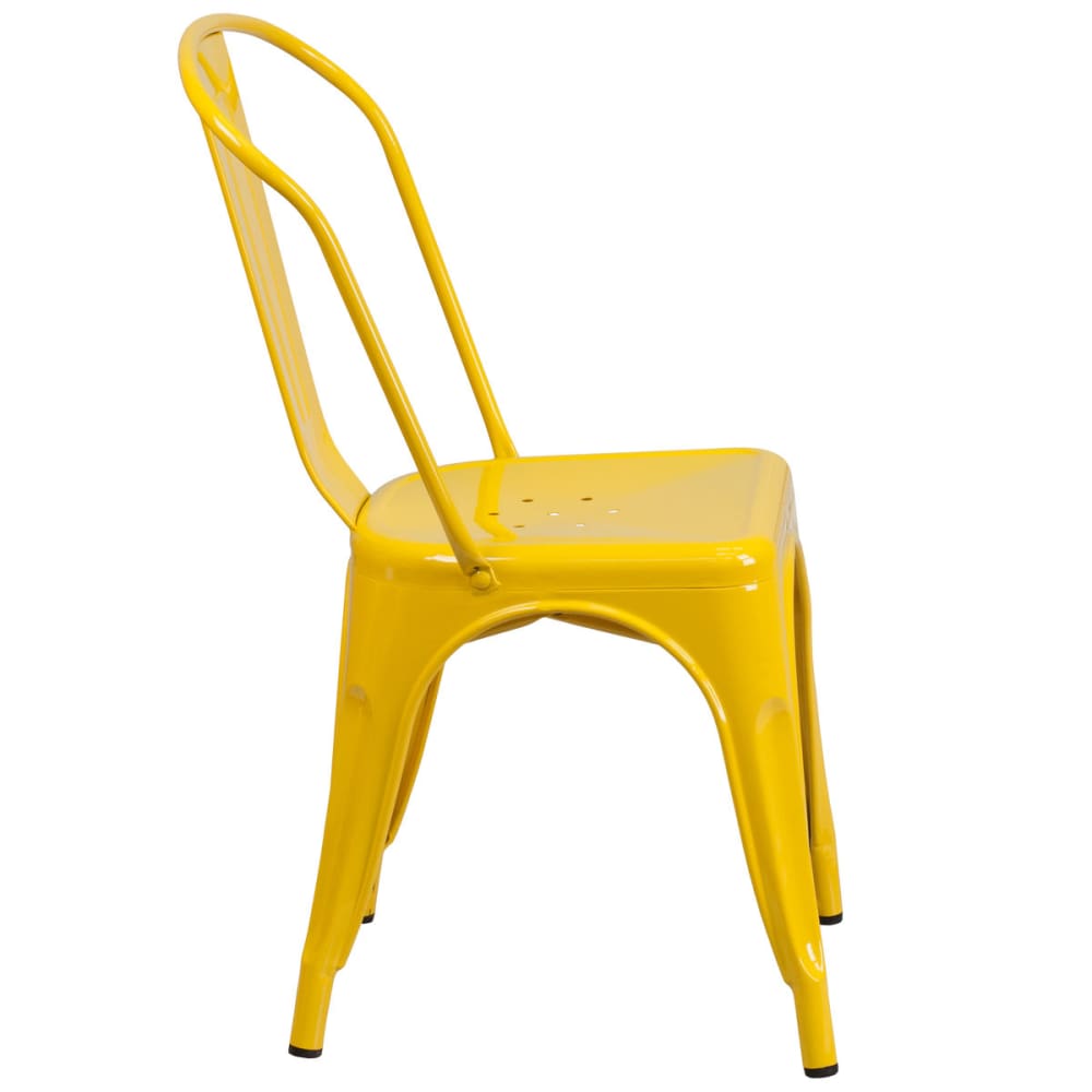 Metal dining chair
